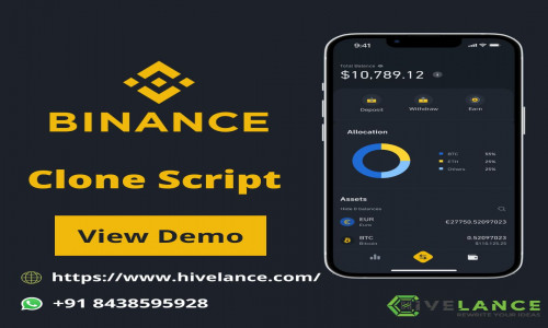Hivelance - Binance Clone Script Screenshot 1